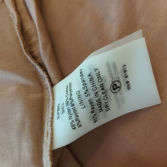 Anthropology Tracy Reece Pencil Lady Like lace Midi skirt Modern Tie Waist - Picture 6 of 7